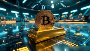 Bicoin vale mais de 1 kg de ouro